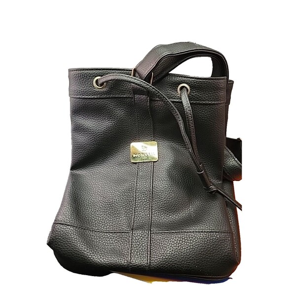 Monteil Paris Logo Bucket Draw String Bag SKA16 - Picture 1 of 11